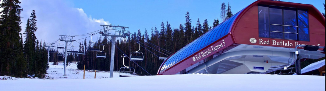 Der neue Red Buffalo Express in Beaver Creek ist bereits in seine erste Wintersaison gestartet.
