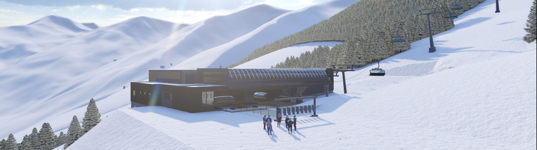 Im November 2023 wird die neue Limbergbahn in Saalbach fertiggestellt.