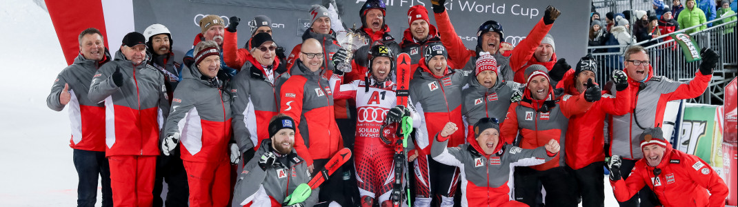 Sein letzter Weltcupsieg: Der Triumph beim Nightrace in Schladming am 29. Januar 2019.