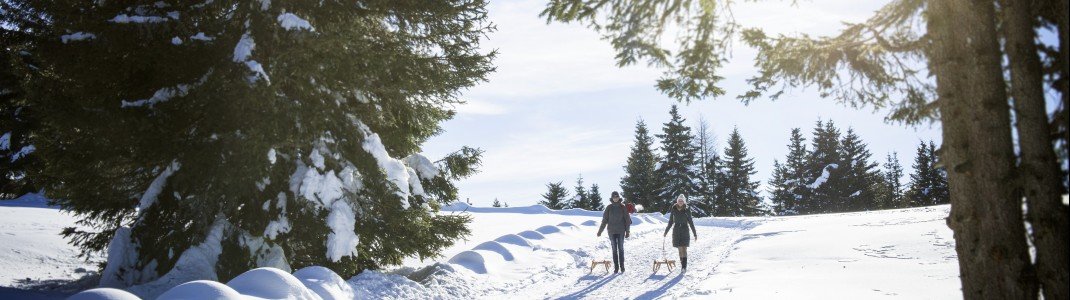 Auf leisen Sohlen, ganz sanft die Natur im Meraner Land erleben.