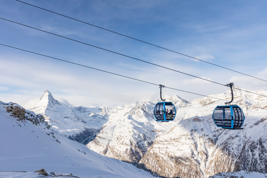 Die Gondelbahn Kumme wird über intelligente Technik autonom gesteuert.