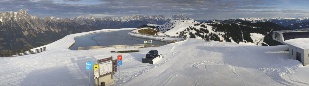 Durchgängig geöffnet ist ab Freitag unter anderem die Schönleitenbahn samt Abfahrt in Saalbach.