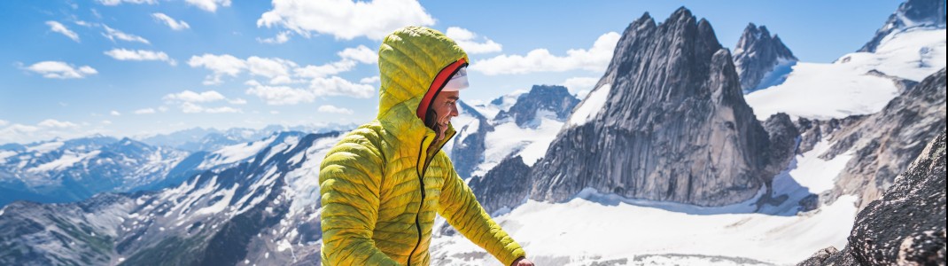 Entdecke die ultraleichte Ghost Whisperer Kollektion von Mountain Hardwear.