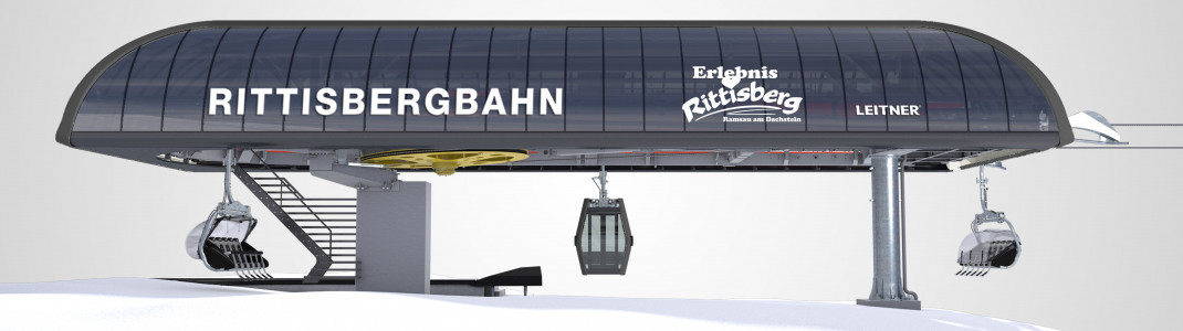 Am Rittisberg entsteht eine Kombibahn aus Gondeln und Sesseln.