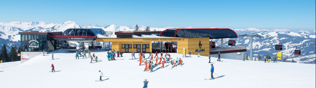 In Kitzbühel entsteht 2019 die neue Fleckalmbahn.