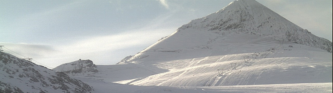Endlich kann am Stilfser Joch wieder Ski gefahren werden.