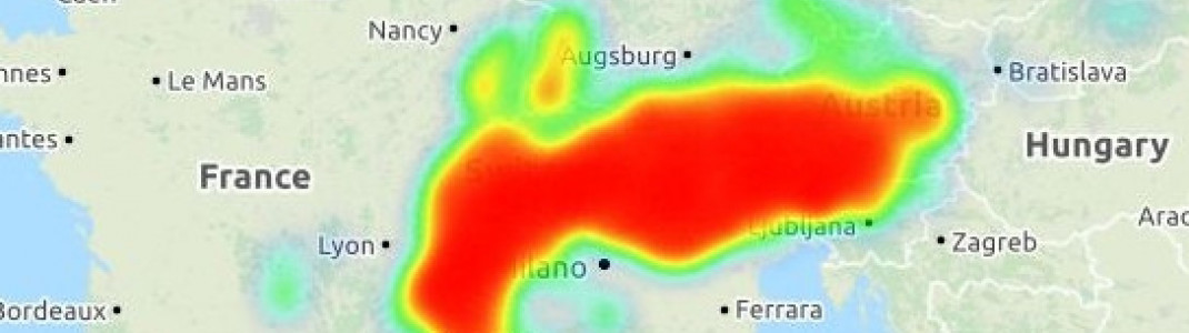 Fast überall in den Alpen soll es ab Mittwoch kräftig schneien.