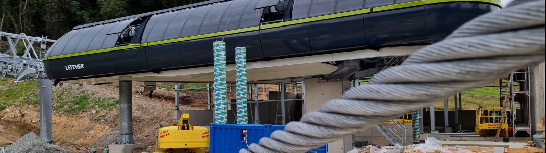 Die neue Nordbahn am Ochsenkopf soll im Dezember 2023 in Betrieb gehen.