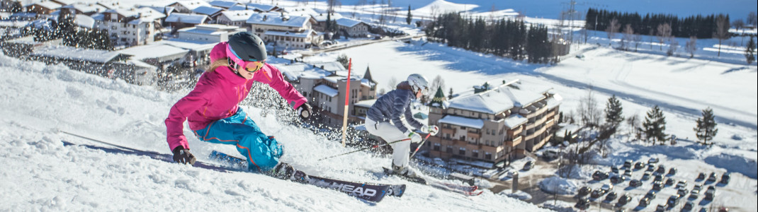 Ski In - Ski Out: In Sillian im Hochpustertal gelangst du ohne Umwege vom Hotel auf die Piste.