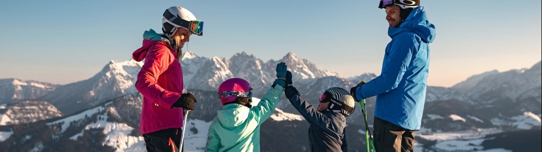 Im PillerseeTal gibt es auf und abseits der Piste zahlreiche Angebote für Familien.
