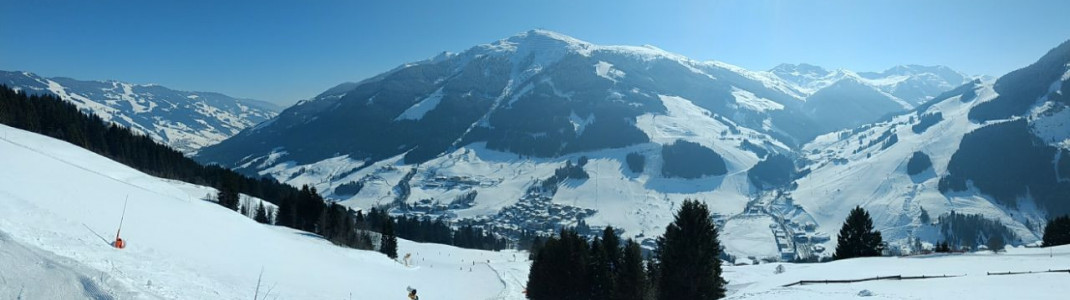 Traumpanorama im Teilbereich Saalbach und Hinterglemm