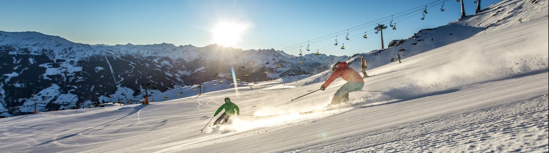 Pistenspaß und kulinarische Hochgenüsse - das erwartet dich zum Sonnenskilauf im Hochzillertal