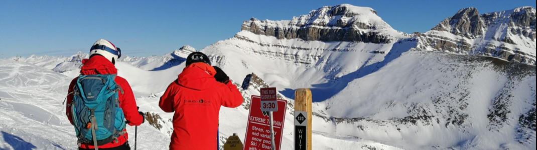 Die Black Bowls in den kanadischen Skigebieten sind nur für Könner.
