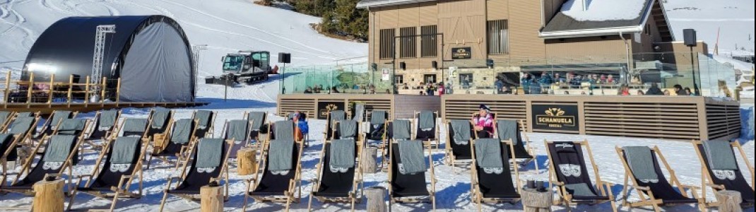 A variety of concerts and parties take place at the Schamuela Hut.
