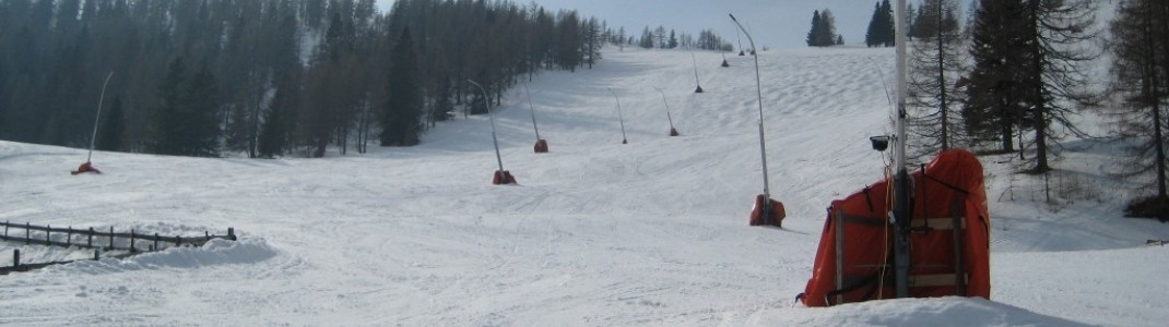 There are about 800 snow cannons