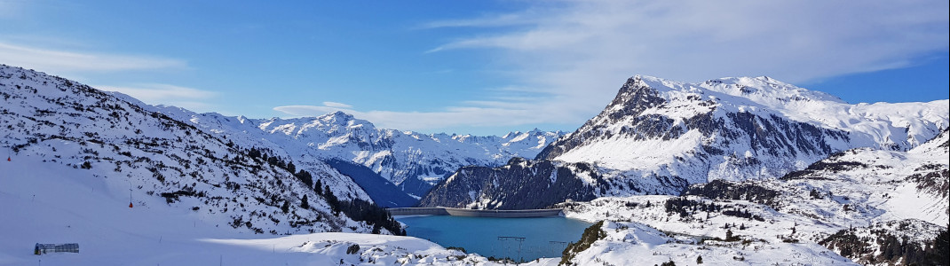 In Sector 04 "Heldenreich" there are numerous untouched deep snow slopes.