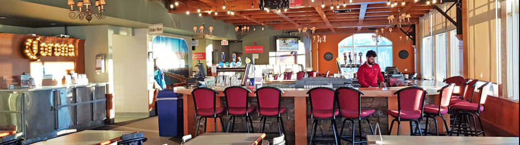 Finish your skiing day at Caribou Chalet.