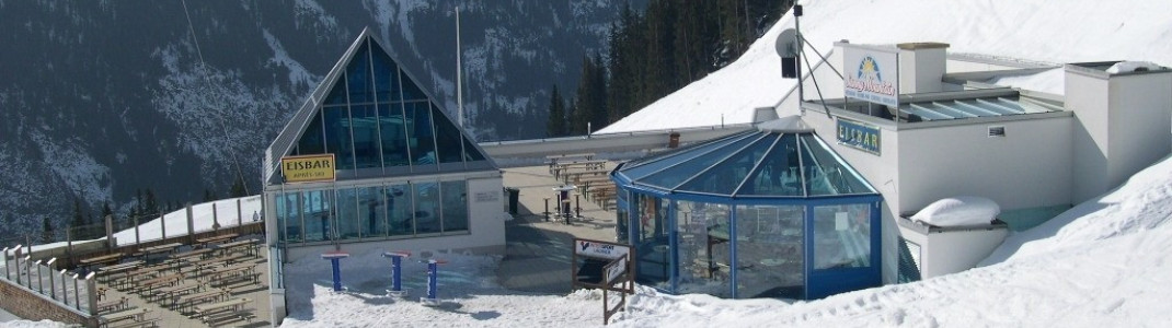 Sunny Mountain Restaurant with the ice bar!