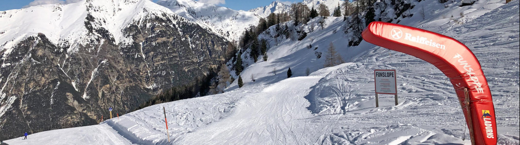 At the "Ladurner Alm" run there is the start of the Funslope.