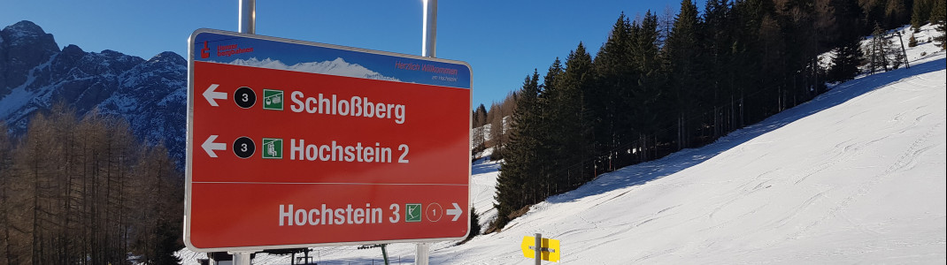 At the Hochstein ski area you can find several demanding runs.