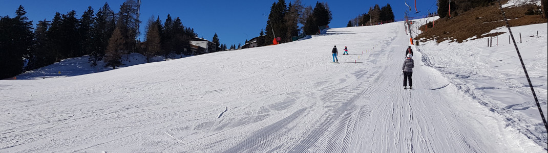 Practice area at Zettersfeld