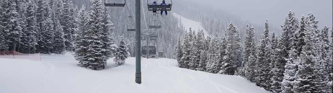 Perfect powder conditions.