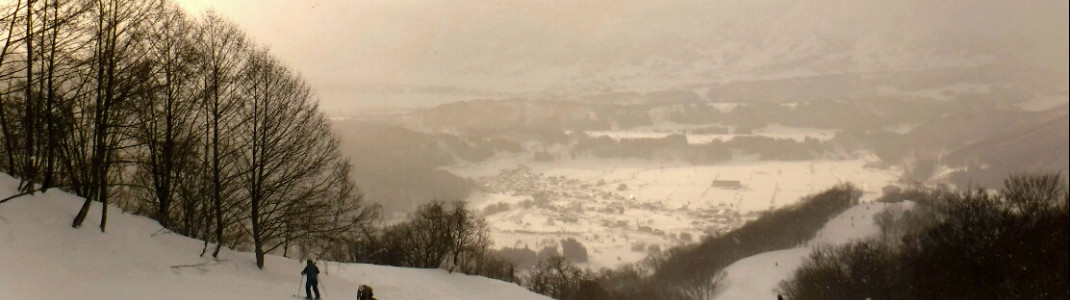 View from Paradise slope into the valley