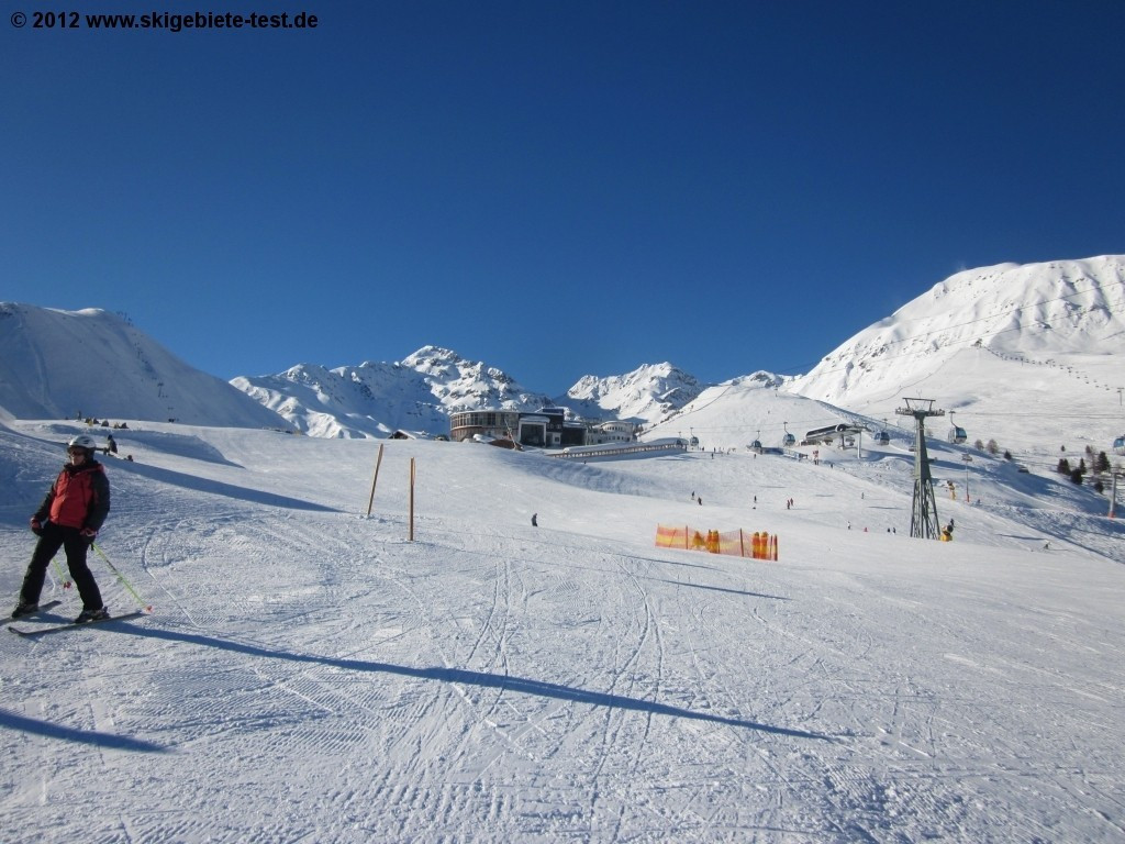 Beginner skiing at Serfaus Fiss Ladis • Review