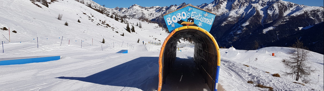 In the Funny Slope there are fun elements for children.