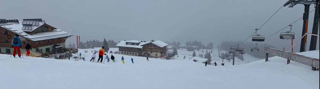 In Flachau, numerous mountain restaurants await you along the pistes.