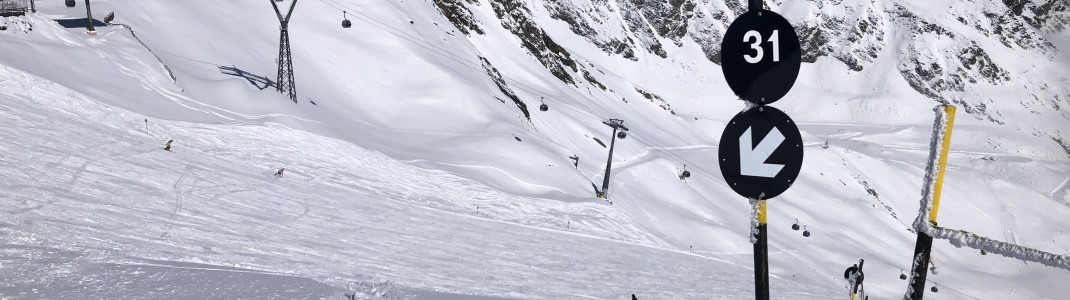 The black World Cup slope (n°31) is a real challenge.