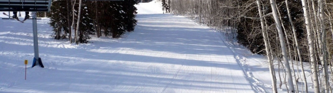 View from the Eagle Express Chair!