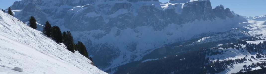 Slope at the Val chair lift