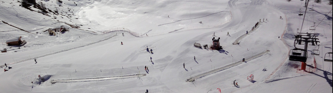 Wolli beginners’ park is located in the area of Sunnegga