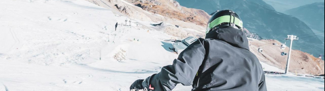 Der erste Skitag 2018/2019 am Kitzsteinhorn - Aufnahme vom 12.10.2018