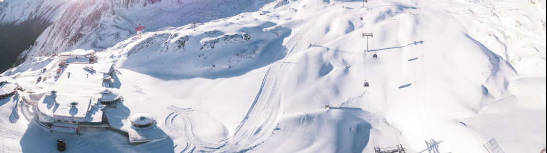 In der ersten Oktoberwoche gab es ordentlich Neuschnee am Kitzsteinhorn.