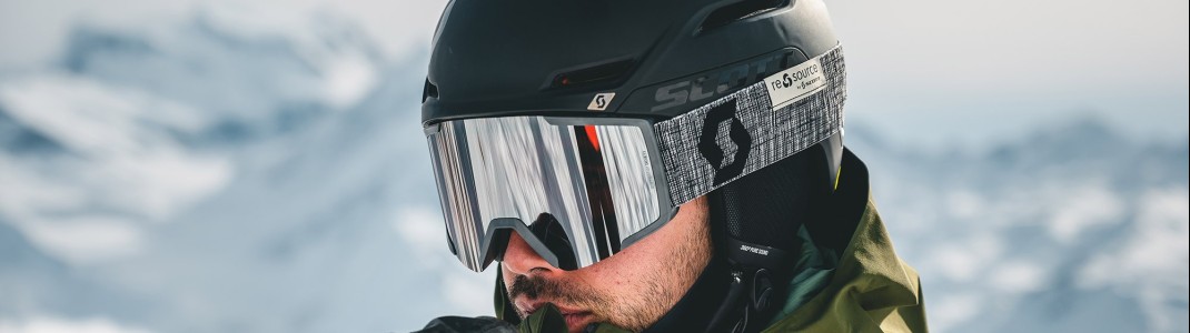Mit dem SCOTT Recycling-Projekt erhalten alte Skibrillen ein neues Leben.