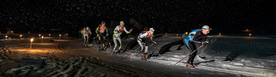 Das Moonlight Classic ist das Highlight der Langlaufsaison auf der Seiser Alm.