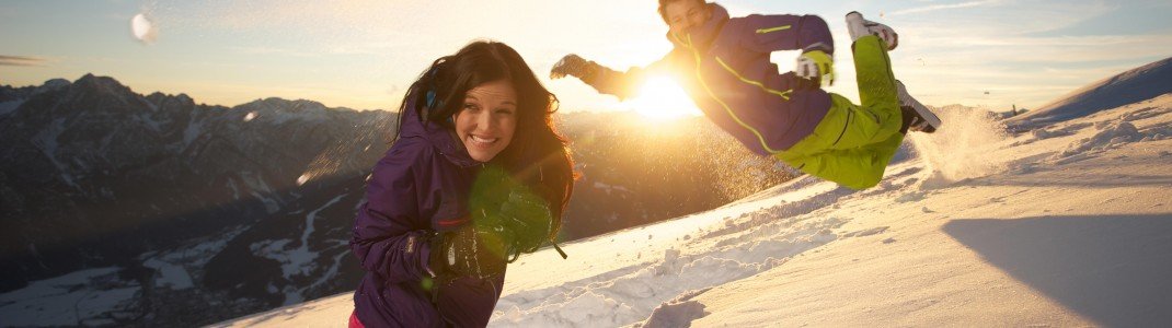 Spaß auf und abseits der Pisten erwartet die Wintersportler in Osttirol.