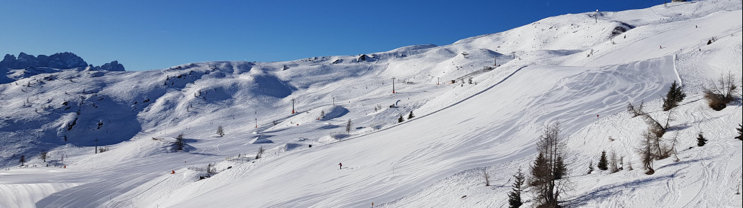 Breite Pisten laden in Sillian zum Carven ein.