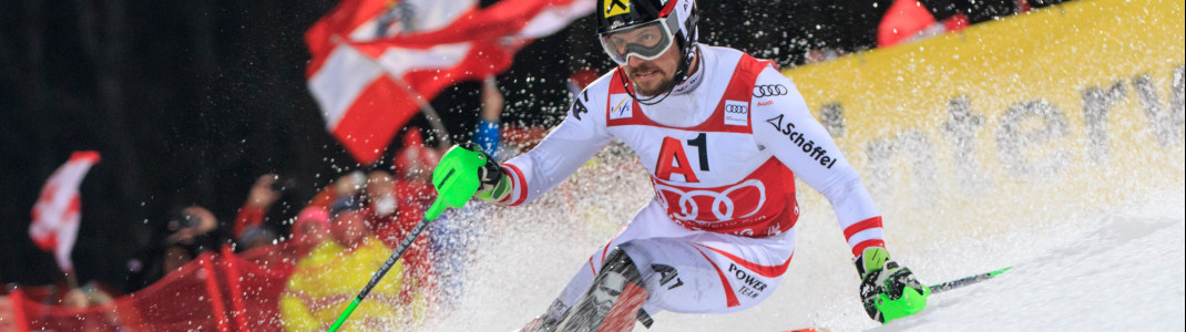 Mission Titelverteidigung mehr als geglückt: Marcel Hirscher gewinnt mit großem Vorsprung auch heuer das Nightrace in Schladming!