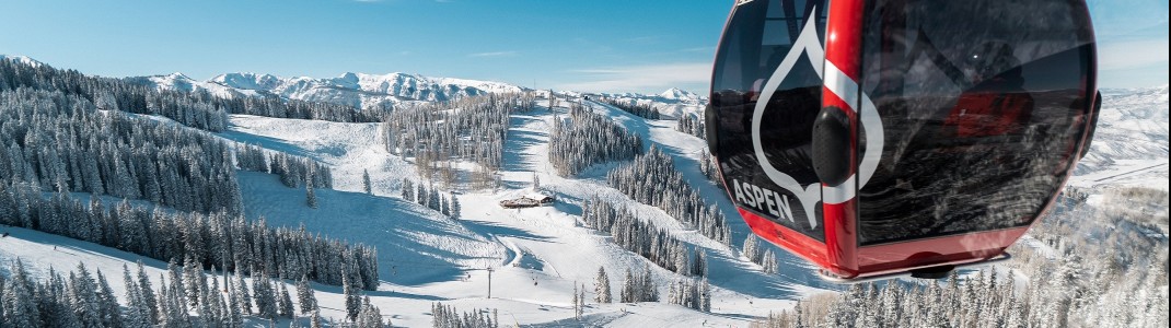 Über ein Meter Schnee liegt aktuell auf den Pisten in Aspen.