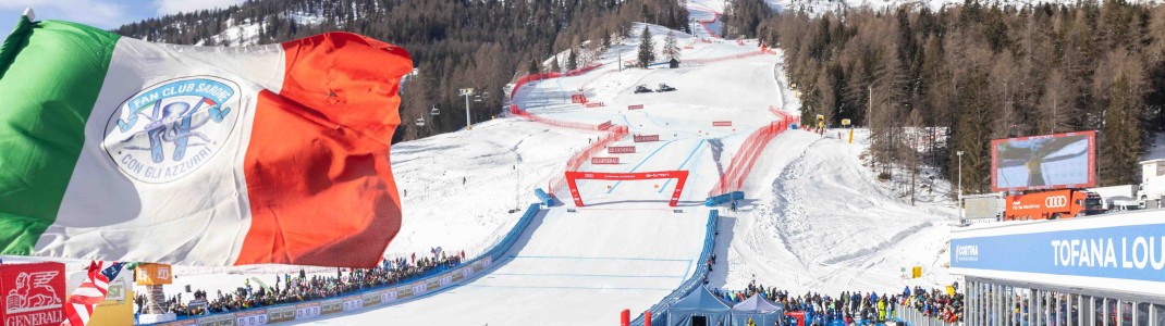 Zwei Abfahrten und ein Super-G stehen für die Damen in Cortina d'Ampezzo auf dem Programm.