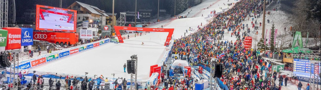 Das Zielstadion in Flachau wird wieder zum Hexenkessel.