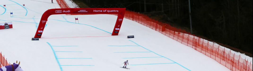 Abfahrt und Super-G steht sowohl für die Damen als auch für die Herren in Garmisch auf dem Programm.