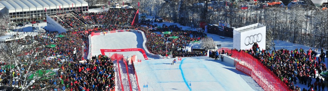 Zwei Abfahrten und ein Slalom stehen heuer in Kitzbühel am Programm.