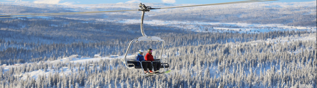 Das Skigebiet Kvitfjell liegt 30 Minuten nördlich von Lillehammer in nahezu unberührter Natur.