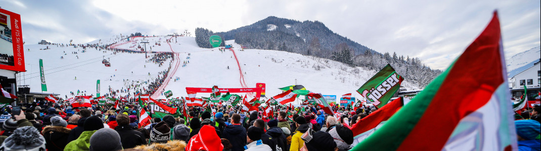 In Saalbach-Hinterglemm werden am 13. und 14. Februar 2020 zwei Weltcuprennen ausgetragen.