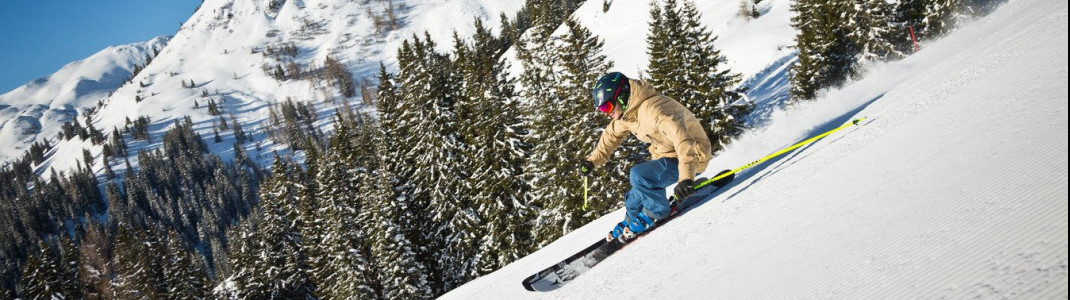 Nur sportliche Skifahrer schaffen es, die Skicircus-Runde "The Challenge" an einem Tag zu bezwingen.
