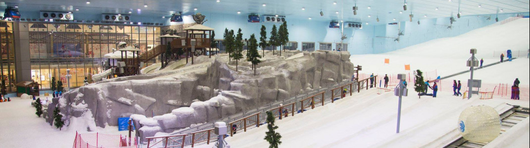 Der ägyptische Nordpol liegt in der Mall of Egypt in der Nähe von Kairo.